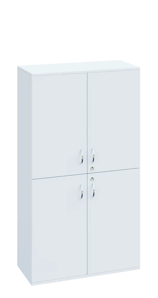 SPO 21 skříň 4-dveřová lamino - bílá